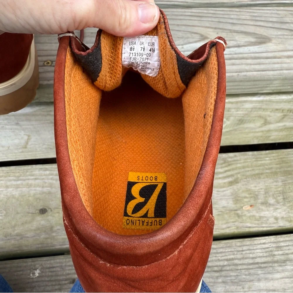 Buffalino boots suede